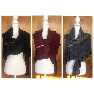 Kenneth Cole Reaction Shawl Scarf NWT